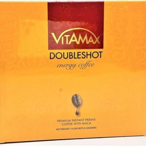 قهوة سريعة التحضير دبل شوت انرجي من فيتاماكس للانتصاب والتاخير والتكبير